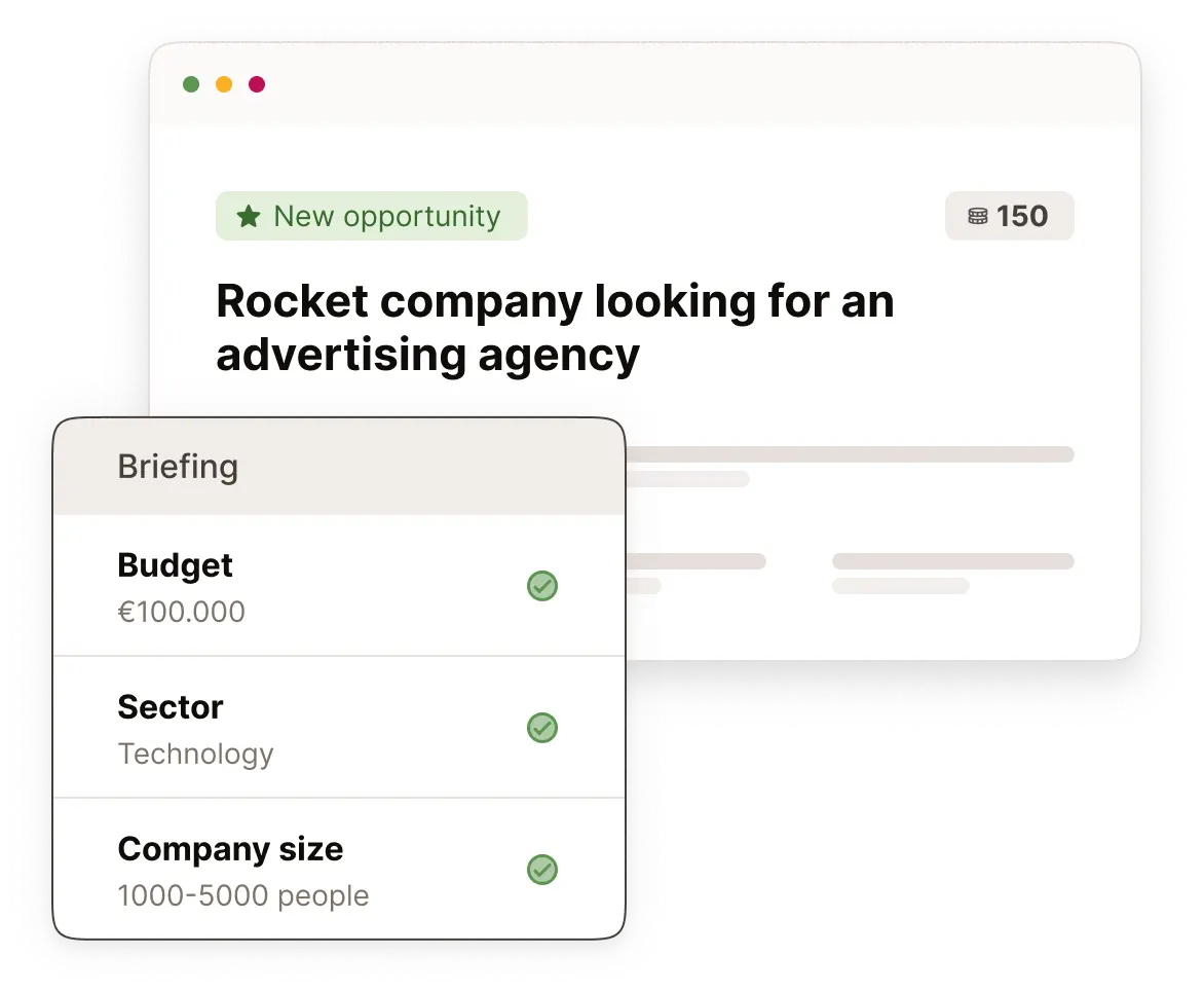 Assess incoming opportunities
